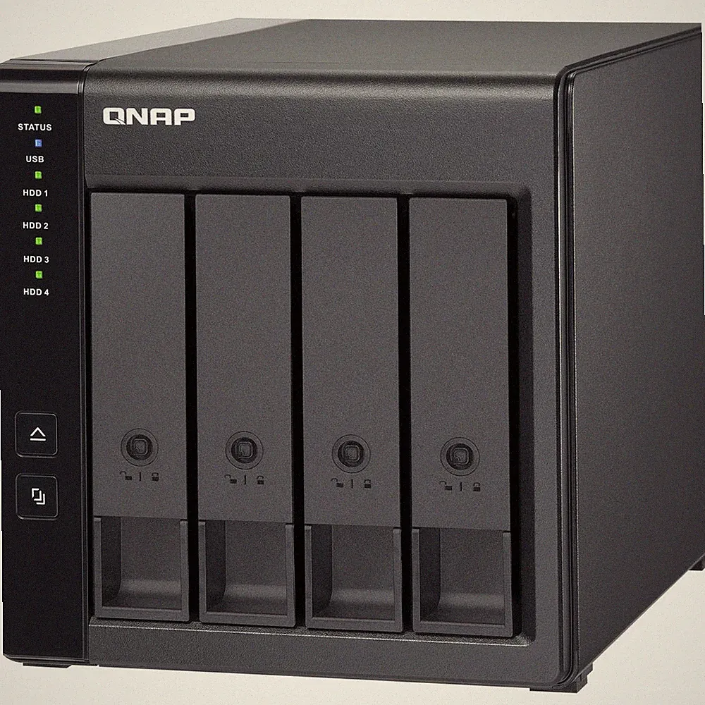 QNAP TR-004 4-Bay USB 3.0 Type-C Hardware RAID Enclosure DAS